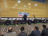 جلسه میز خدمت مسولین شهرستان در روستای شیروانشاهلو برگزار شد.