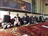 جلسه میز خدمت مسولین شهرستان در محل نماز جمعه شهرستان برگزار گردید.