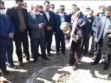 محل احداث کتابخانه مرکزی ملکان با حضور وزیر فرهنگ و ارشاد اسلامی کلنگ زنی شد.