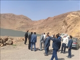 فرماندار ملکان از پروژه سد قوشقیه بازدید کرد.