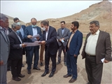 استاندار استان آذربایجان شرقی از پروژه سد لیلان چای ملکان بازدید کرد.