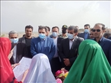 مهندس ضرغامی، وزیر میراث فرهنگی، گردشگری و صنایع دستی در شهرستان ملکان حضور یافت.