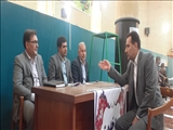برگزاری جلسه میز خدمت در محل برپایی نماز جمعه