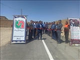 راه روستایی نصرت آباد امیر غایب افتتاح شد