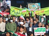 برگزاری مراسم تجمع یوم الله ۱۳ آبان شهرستان ملکان