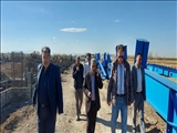 بازدید فرماندار شهرستان ملکان از واحد فرآوری سنگ های معدنی