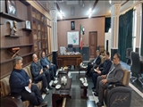 آیین تکریم و معارفه رئیس بنیاد شهید و امور ایثارگران شهرستان ملکان