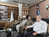 دیدار فرماندار شهرستان ملکان با فرمانده تیپ 221 شهید خسروتاش نزاجا