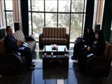 ملاقات مدیرکل بانوان استانداری با فرماندار شهرستان ملکان/97.11.10/